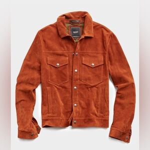 Todd Snyder Rust Suede Jacket